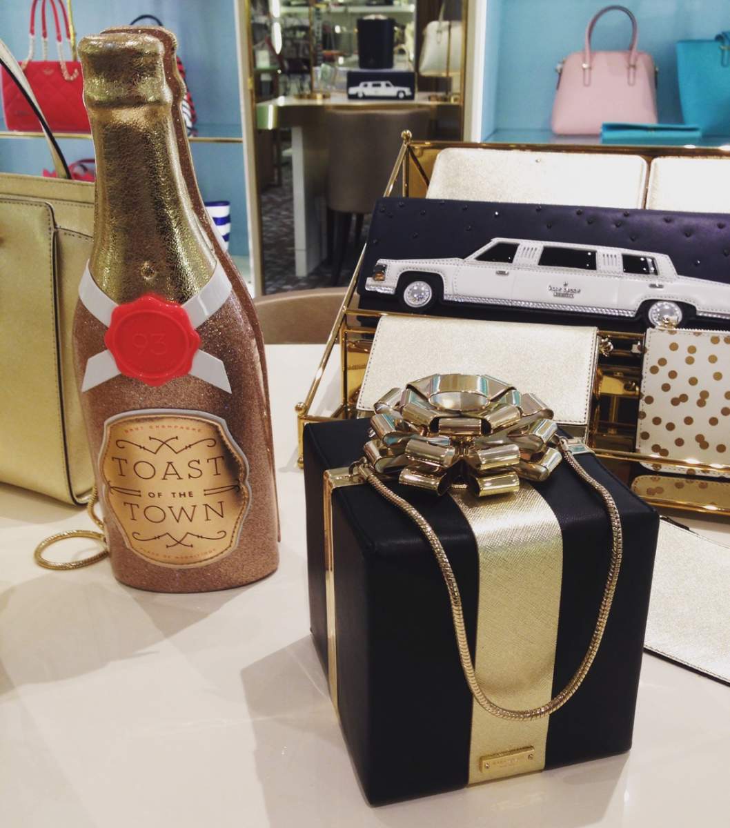 Kate Spade Champagne Handbag on sale on Explorer of the Seas ship