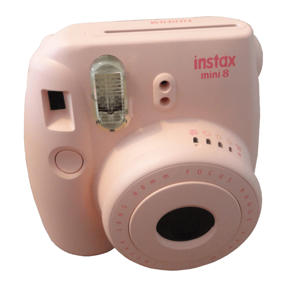 The Instax Mini 8 is a popular Instax Camera for travelling 