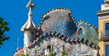 Casa Batlló Barcelona roof